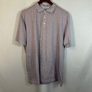 Peter Millar Crown Sport Cocktail Golf Polo Shirt Size XL NWT